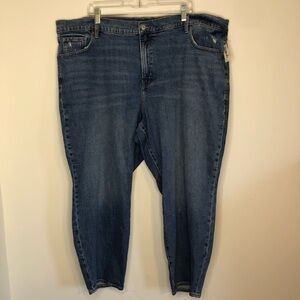NWT Old Navy O.G. Straight High Rise Medium Wash Jeans Size 26 Plus